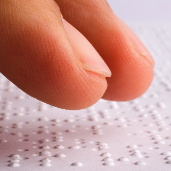 Sistema Braille en los establecimientos de salud