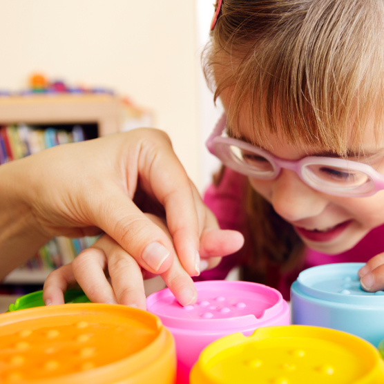 Estimulación del desarrollo psicomotor en niños con ceguera